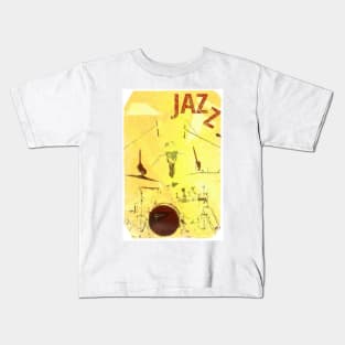 Jazz Poster Kids T-Shirt